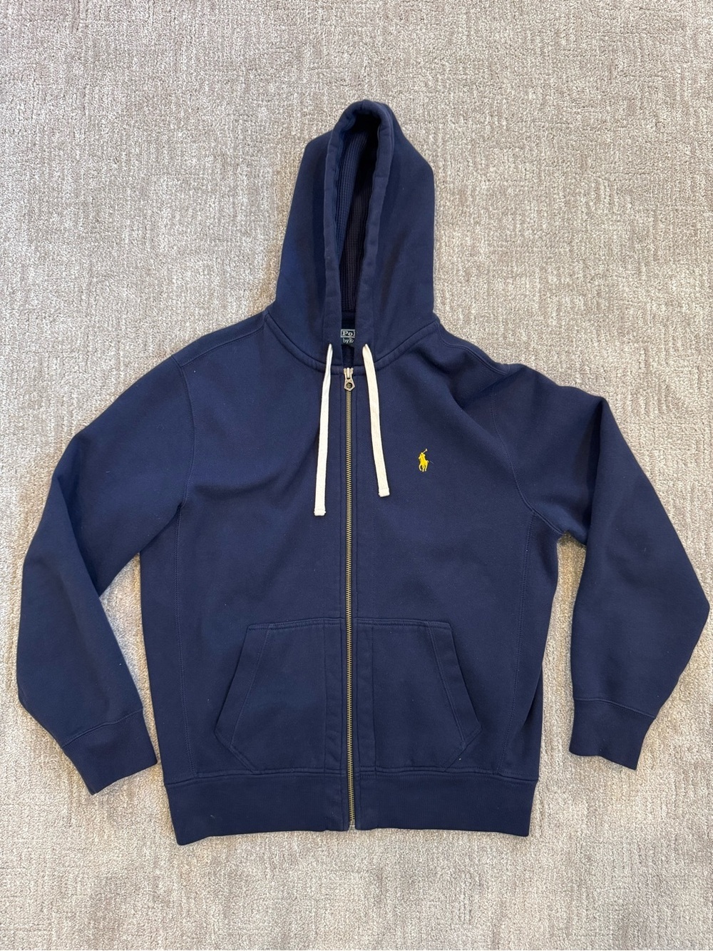 Ralph Lauren Men’s Navy Zip-Up Hoodie